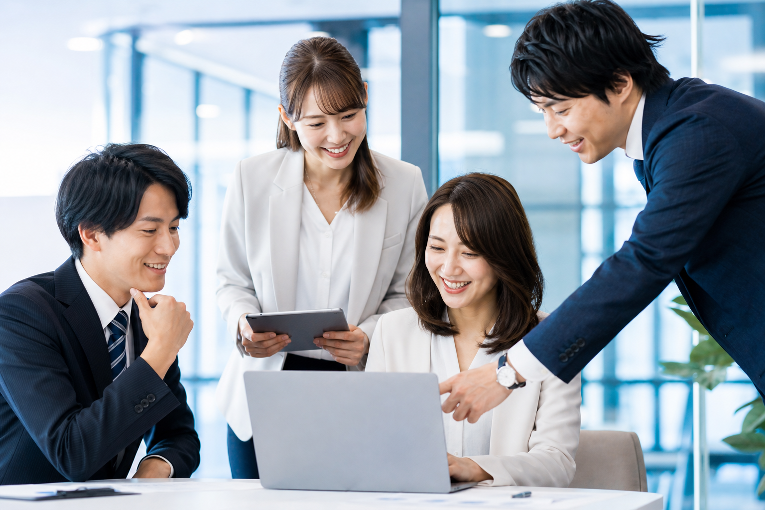 事務所での協働イメージ